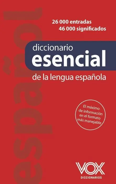 025 Diccionario Esencial de la Lengua Española
