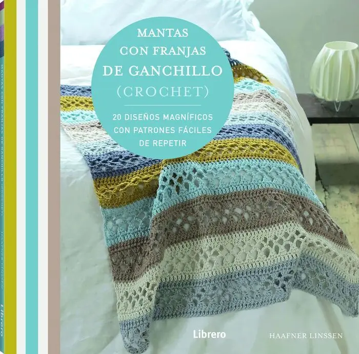 Mantas con Franjas de Ganchillo (Crochet)
