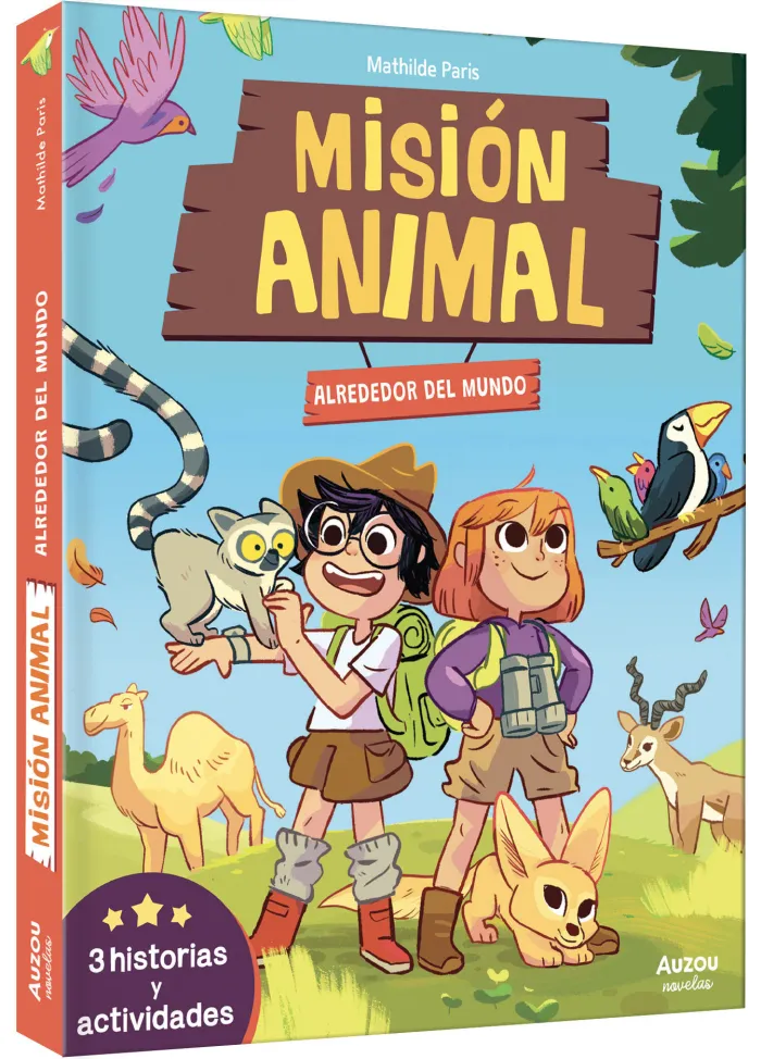 Mision Animal Alrededor del Mundo 3 Historias y Ac