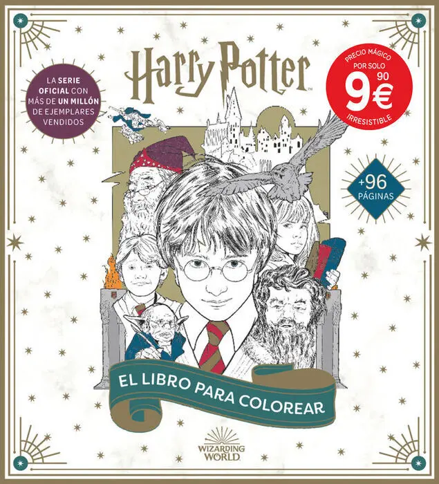 Harry Potter. El Libro Oficial para Colorear