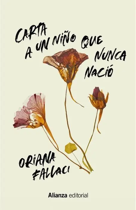 Carta a un Niño que Nunca Nacio