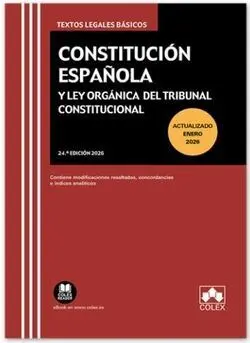 026 Constitución Española y Ley Orgánica del Tribunal Constitucional