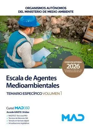 026 T1 Temario Especifico Escala de Agentes Medioambientales