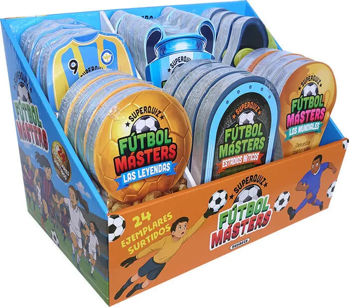 Lote Exp. Estuche Futbol Masters