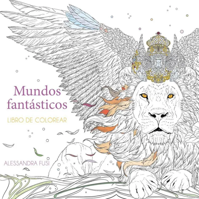 Mundos Fantasticos Libro Colorear